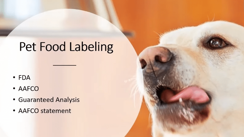 Pet Food Labels