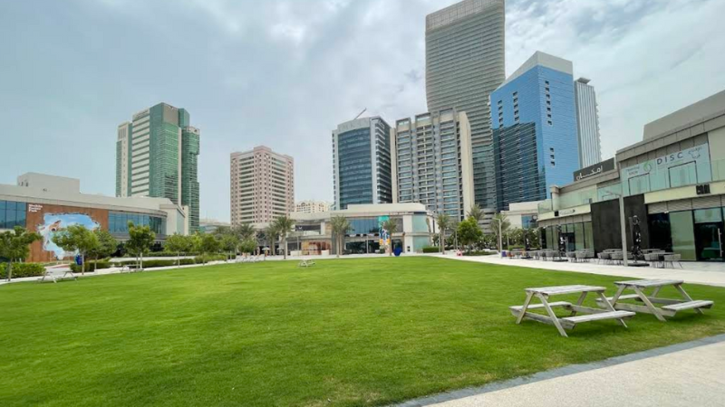 Zaafarana Small Dog Park at abu dhabi