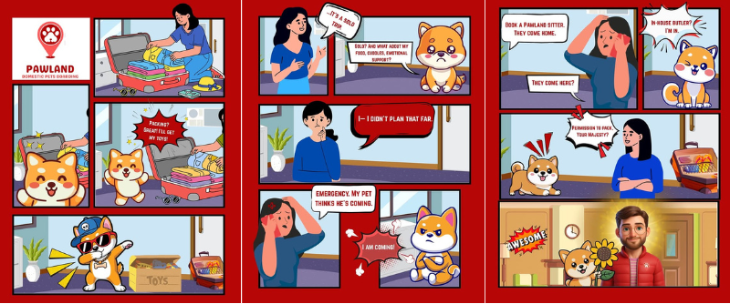 How to confirm a Pawland cat sitter for your cat while on vacation