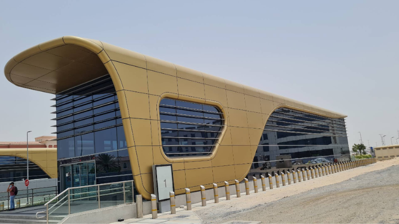 Dubai Investment Park 1 Metro Station Gate