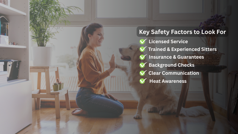 5-step guide showing key safety factors to consider