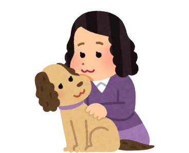 dog and girl enjoying together