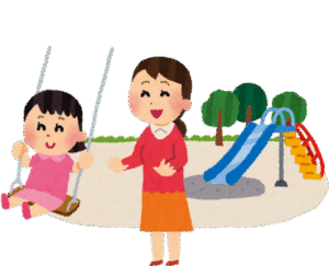 2 cute girls are playing in sharjah national park