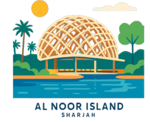 Al Noor Island full view art illustration