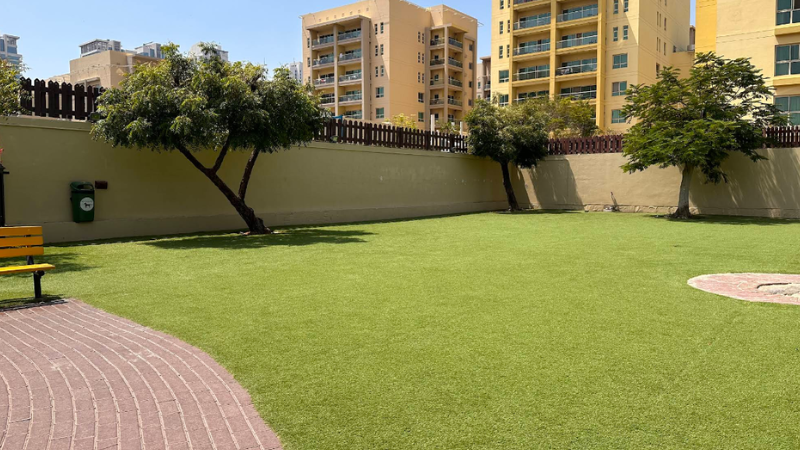 The Greens Dog Park full view