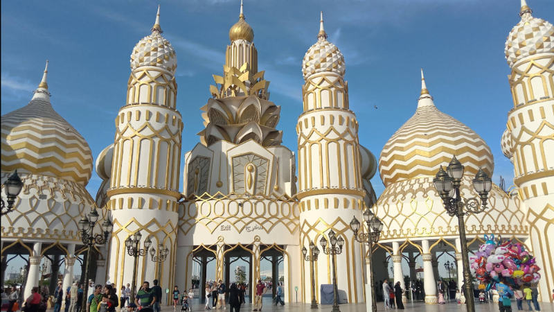 Main full gate of Global Village Dubai