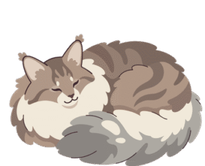 Norwegian Forest Cat Art