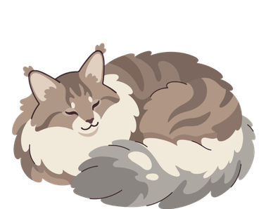 Norwegian Forest Cat Art