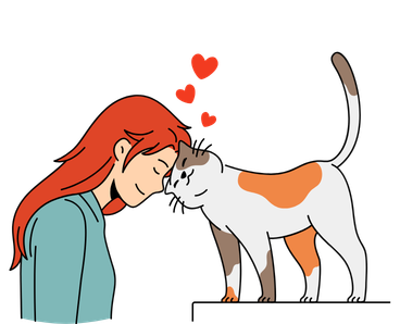 Aggresive cat