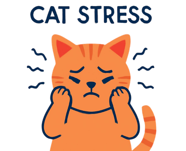 stressfull cat